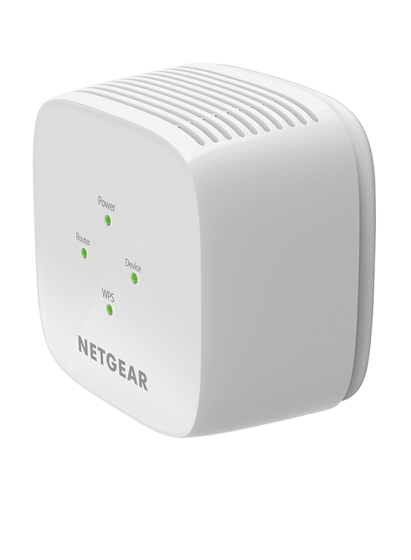 NetgearEX6110-100UKS Wi-Fi Range Extender AC1200, White