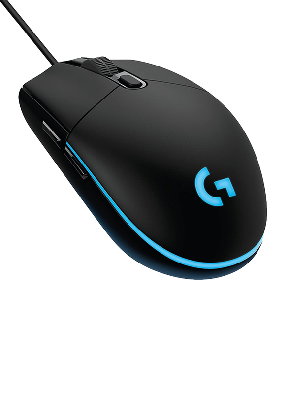 Logitech G203 Prodigy Wired Optical Gaming Mouse, Black