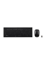 Hama Cortino Wireless English Keyboard & Mouse Set, Black