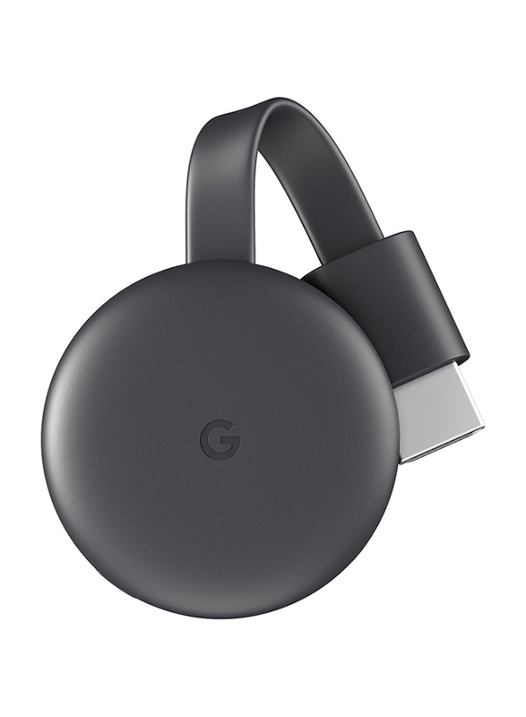 Google Chromecast 3rd Generation, Charcoal Black