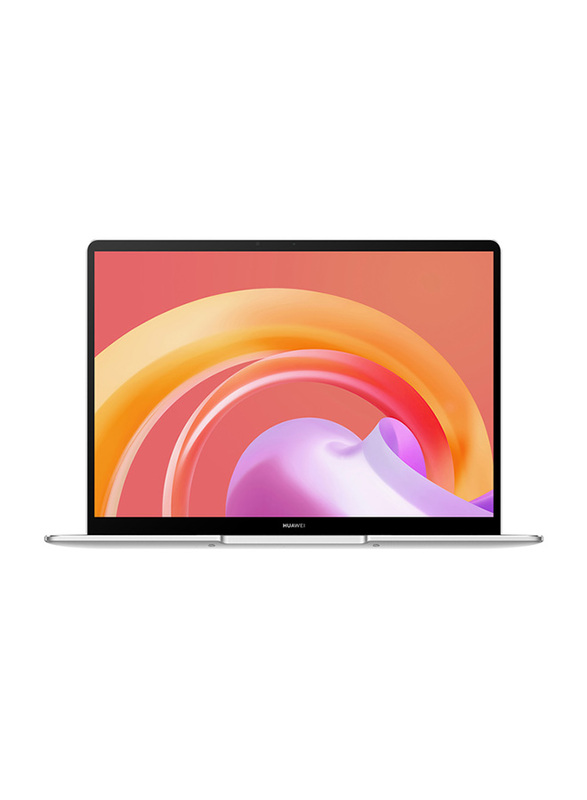 Huawei Matebook 13 Ultrabook, 13" 2K LCD Display, Intel Core i7-1165G7 11th Gen 2.8GHz, 512GB SSD, 16GB RAM, Intel UHD Graphics, EN-AR KB, Win 10, MATEBOOK13-53012GUM, Silver