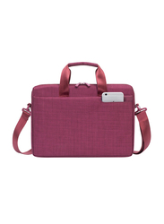 Rivacase 13.3-inch Shoulder Laptop Bag, Red