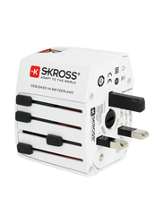 Skross MUV Universal Adapter Charger, White