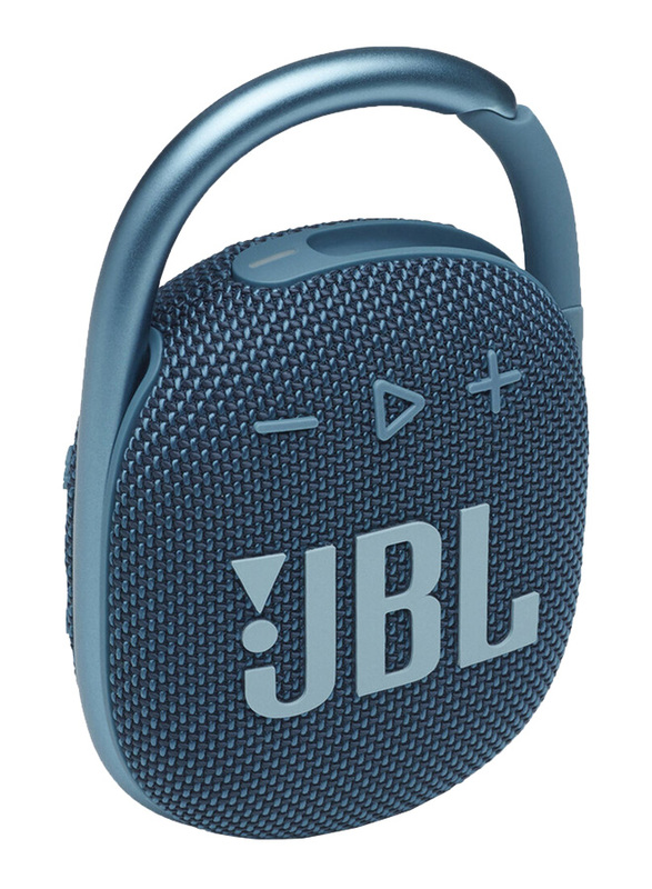 JBL Clip 4 IP67 Waterproof Portable Bluetooth Speaker, Blue