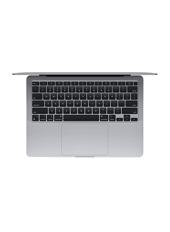 Apple MacBook Air Laptop, 13" Retina Display, Apple M1 Chip 8-Core, 256GB SSD, 8GB RAM, Apple 7-Core GPU, Eng/Arb KB w/TB, macOS, MGN63AB/A, Space Gray