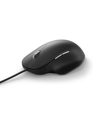 Microsoft RJG-00010 Wired Lightweight Optical Mouse, Black