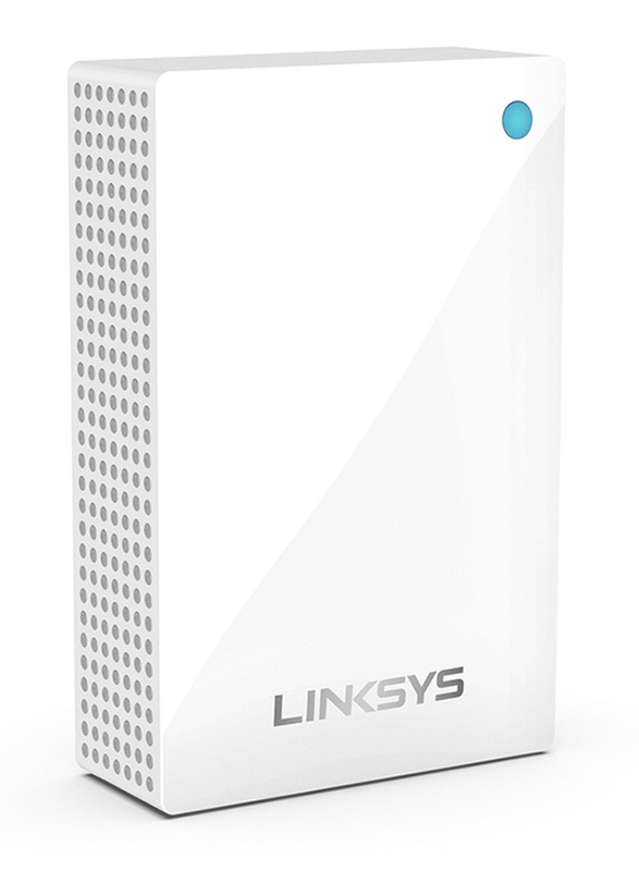 Linksys Velop Dual Band Whole Home Mesh Wi-Fi Extender, WHW0101P, White