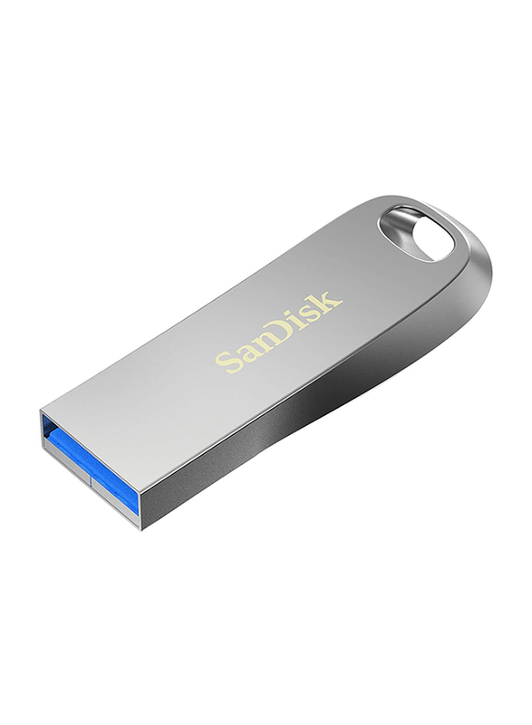 SanDisk 64GB Ultra Luxe USB 3.1 Gen 1 Flash Drive, Silver