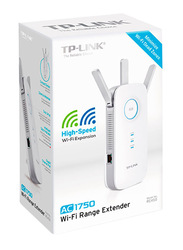 TP Link Wi-Fi Range Extender AC1750, White