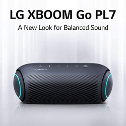 LG Xboom Go PL7 IPX5 Waterproof Portable Bluetooth Speaker, Blue