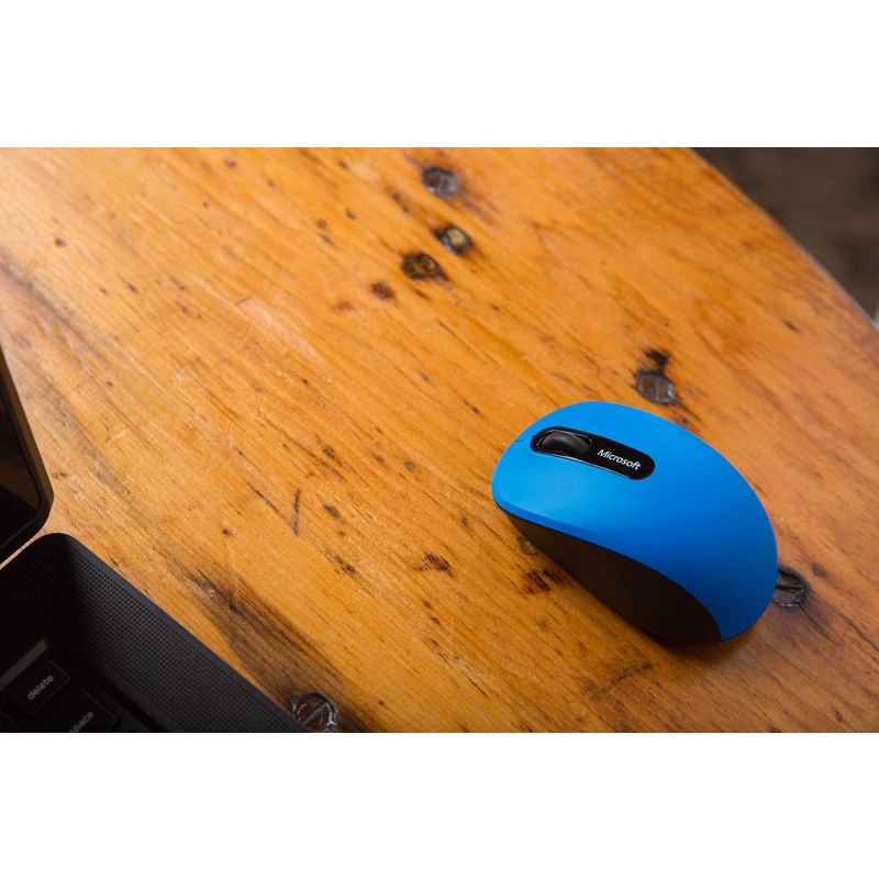 Microsoft PN7-00029 Bluetooth Optical Mouse, Blue