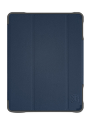 STM Apple iPad 10.2-inch 7th Generation (2019) Dux Plus Duo Tablet Flip Case Cover, Midnight Blue