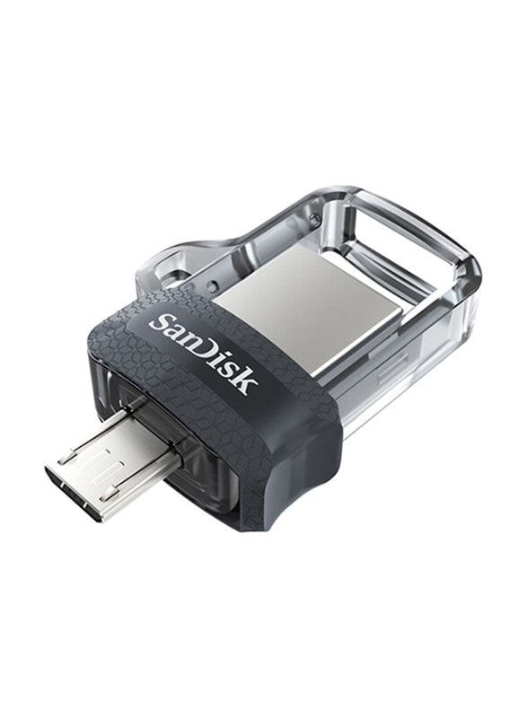 Sandisk 128GB Ultra Dual USB 3.0/micro USB Flash Drive, Black