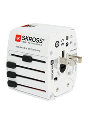 Skross MUV Universal Adapter Charger, White