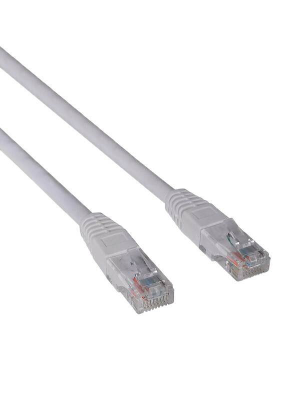 Sandberg 5-Meter RJ45 UTP CAT6 Saver Cable, RJ45 Male to RJ45, White