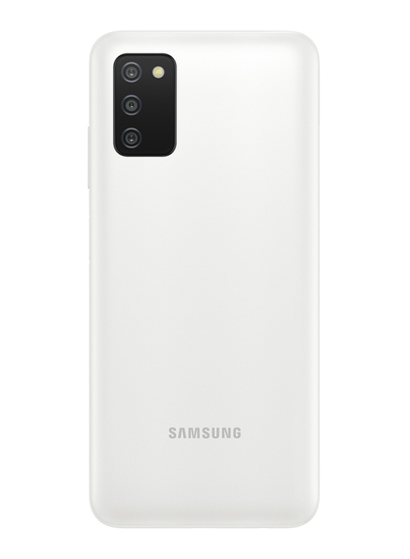 Samsung A03s 64GB White, 4GB RAM, 4G LTE, Dual SIM Smartphone