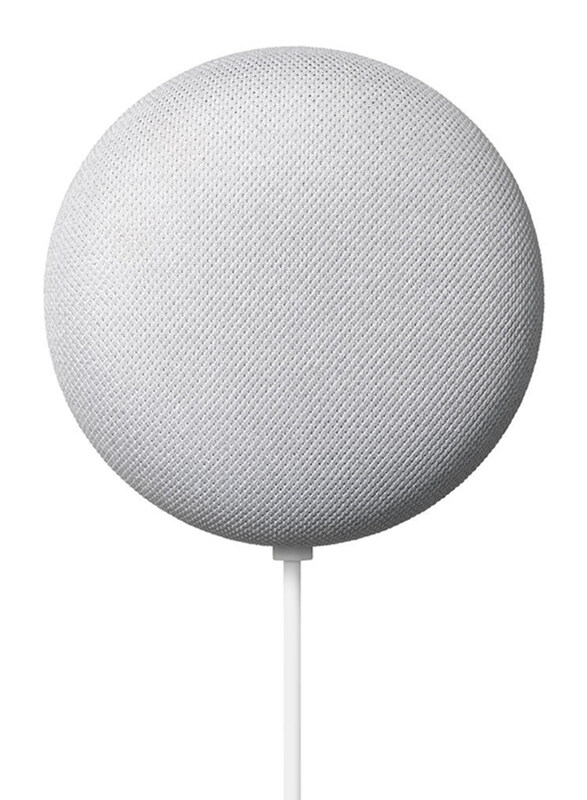 Google Nest Mini 2nd Generation Portable Smart Speaker, Chalk