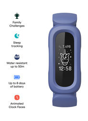 Fitbit Ace 3 Activity Tracker for Kids, Cosmic Blue/Astro Green