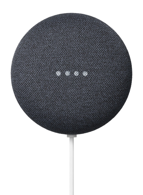 Google Nest Mini 2nd Generation Portable Smart Speaker, Charcoal