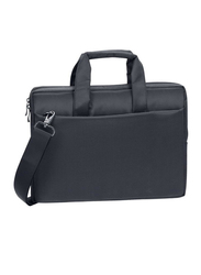 Rivacase Central 13.3-inch Shoulder Laptop Bag, Black