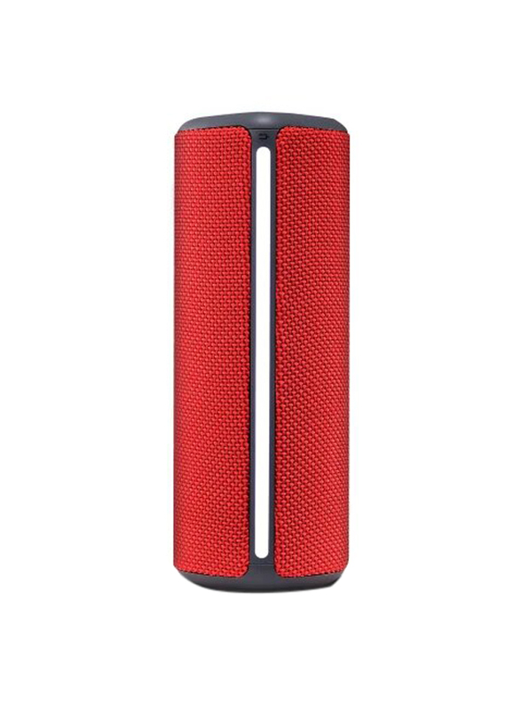 LG PH4R Splashproof Portable Bluetooth Speaker, Red