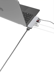 HyperDrive Solo 7-in-1 USB-C Hub for MacBook/PC/Chromebook/Android, Silver