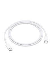 Apple 1-Meter USB-C Charge Cable, USB Type-C Male to USB Type-C for Apple iPad/Mac, White