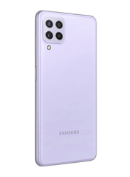 Samsung Galaxy A22 128GB Violet, 6GB RAM, 4G LTE, Dual Sim Smartphone