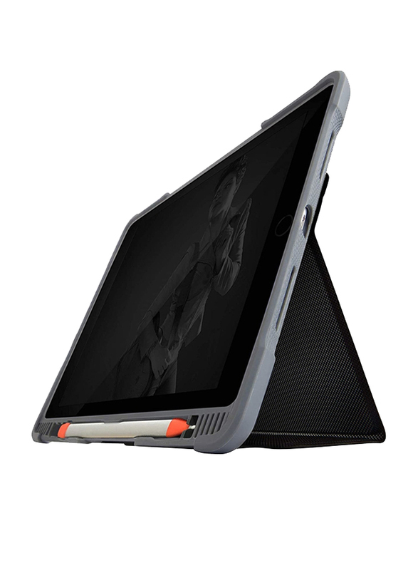 Stm Goods Apple iPad 10.2-Inch Dux Plus Duo Tablet Flip Cover, Black