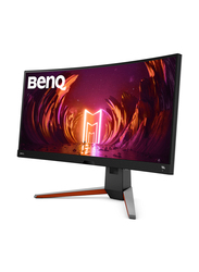 BenQ 34-inch Mobiuz 1ms 144Hz Ultrawide Curved LED Gaming Monitor, Black