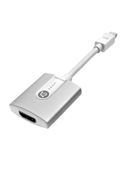 Adam Elements Adapter Mini Displayport to HDMI for Apple MacBook & MacBook Pro, AAPADM2SL M2, Silver