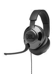 JBL Quantum 300 Wired Over-Ear Gaming Headphones with JBL Quantum Engine Software, Black