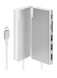 Alogic Uni Type-C Dock with Power Delivery Ultra Series, Silver