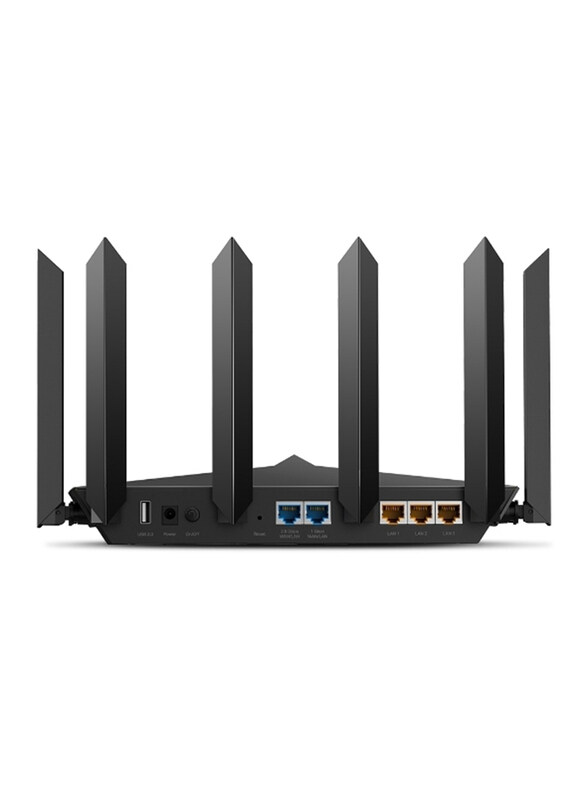 TP-Link Archer AX90 AX6600 Tri-Band Wi-Fi 6 Router, Black