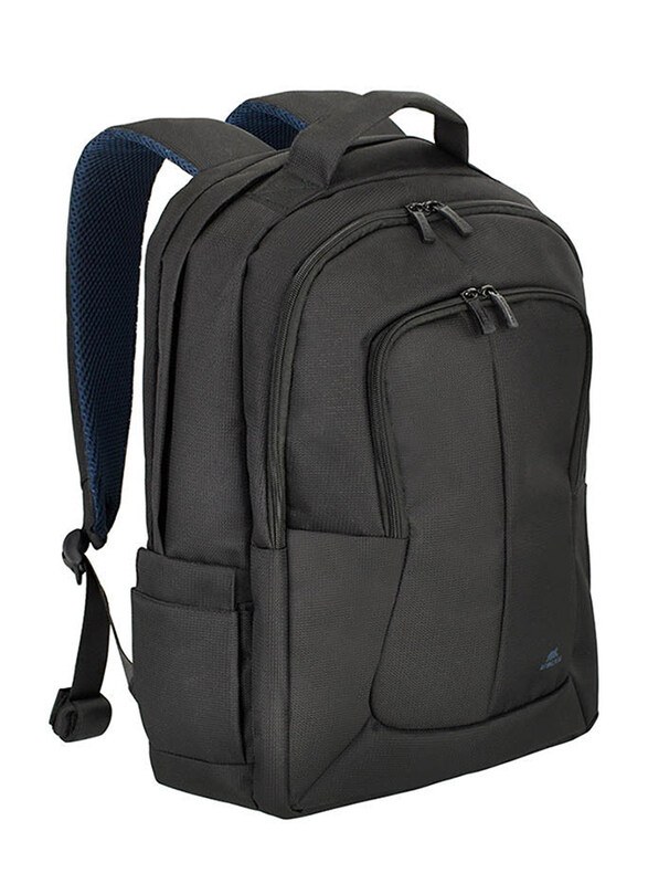 Rivacase Tegel 17.3-inch Backpack Laptop Bag, Water Resistance, Black