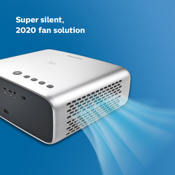 Philips NeoPix Ultra LCD 2TV Home Theatre Projector, 30000 Lumens, NPX643, Grey