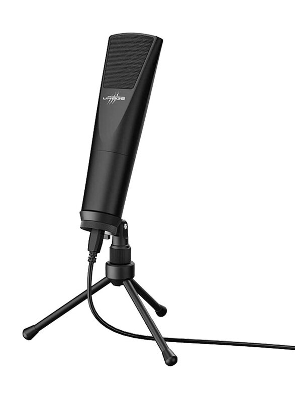 Urage 800HD Studio Stream Microphone, Black