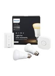 Philips Hue Ambiance 8.5W A60 E27 Set Starter Kit, White