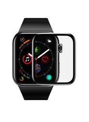 Mobogenie Tempered Glass for Apple Watch 42mm/44mm, Black/Clear