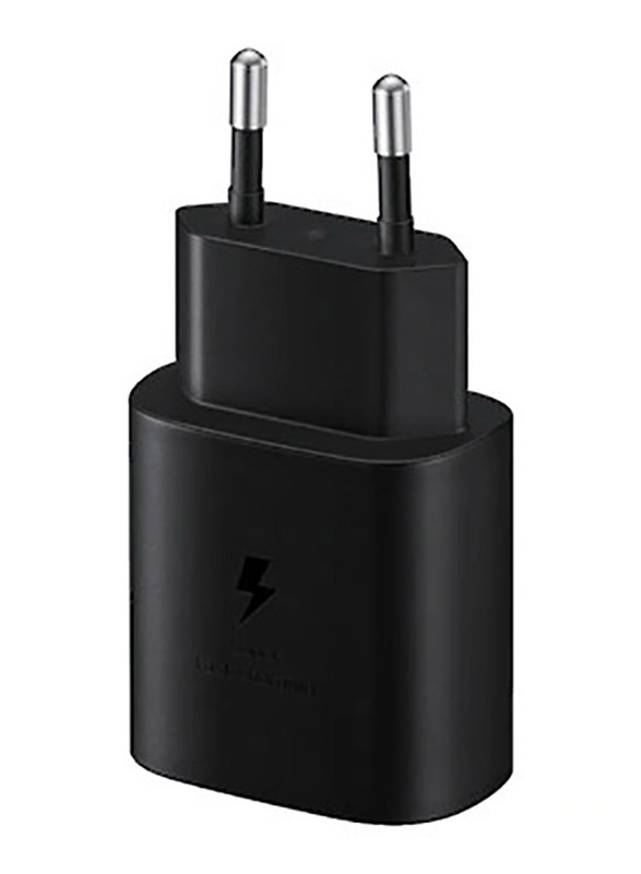 Samsung EU Wall Charger, 25W, USB-C Fast Charging, Black