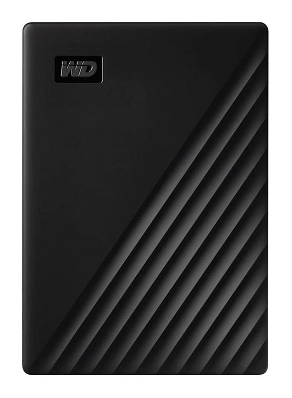 Western Digital 5TB HDD My Passport External Portable Hard Drive, USB 3.2, WDBPKJ0050BBK-WESN, Black