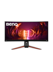 BenQ 34-inch Mobiuz 1ms 144Hz Ultrawide Curved LED Gaming Monitor, Black