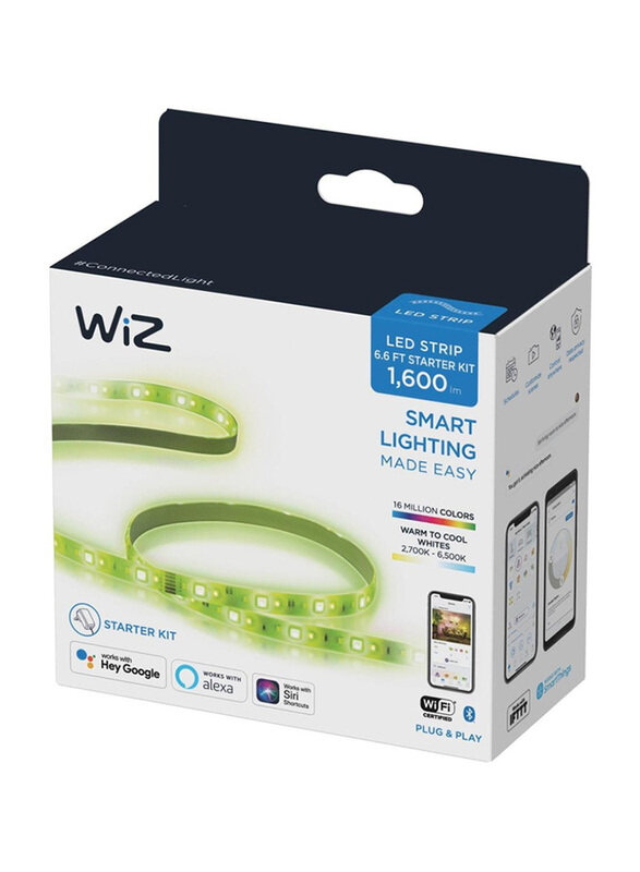 Wiz 2-Meter Starter LED Strip Kit, White