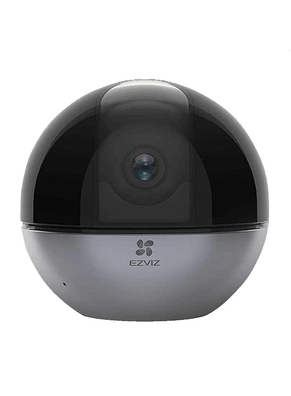 Ezviz C6W Pan & Tilt Wi-Fi Security Camera, Black/Grey