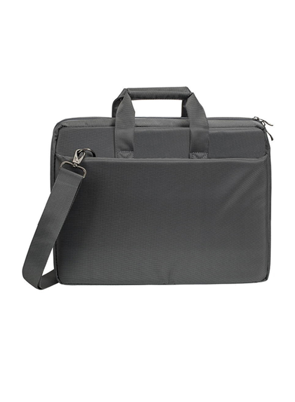 Rivacase Central 15.6-inch Shoulder Laptop Bag, Grey