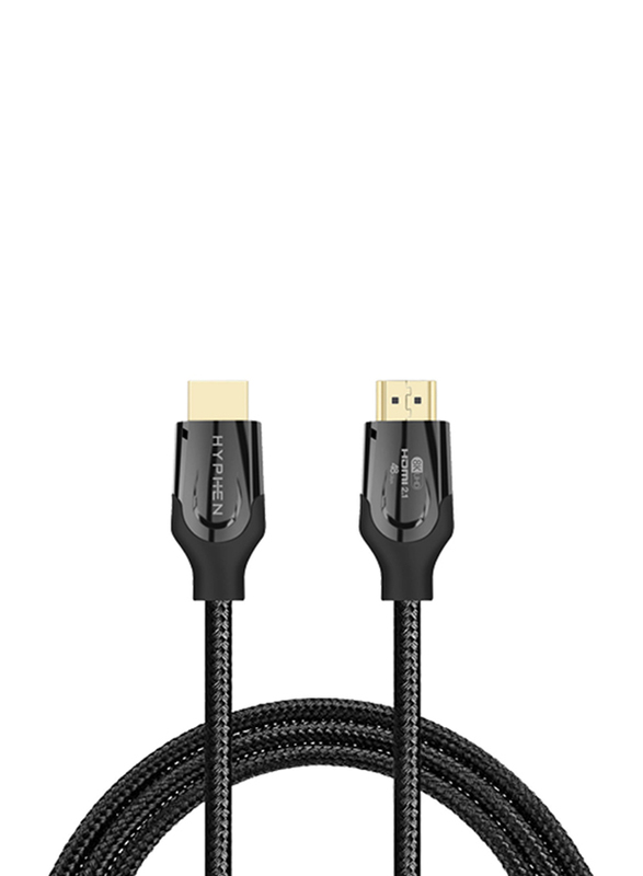 Hyphen 3-Meter Ultra High Speed HDMI Cable, HDMI Male to HDMI, Black