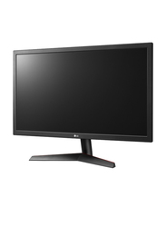 LG 24 Inch UltraGear Class FHD LCD Gaming Monitor, 24GL600F, Black