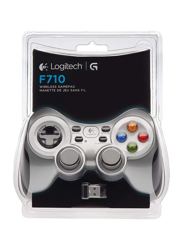 Logitech F170 Wireless Gamepad Controller for PC, Black