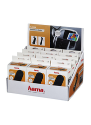 Hama Universal Flipper Display Car Holder for Smartphone, 12 Pieces, Black