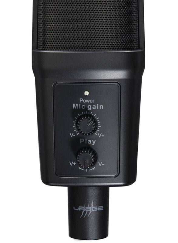 Hama Urage Mic Stream Revolution Gaming Microphone, Black